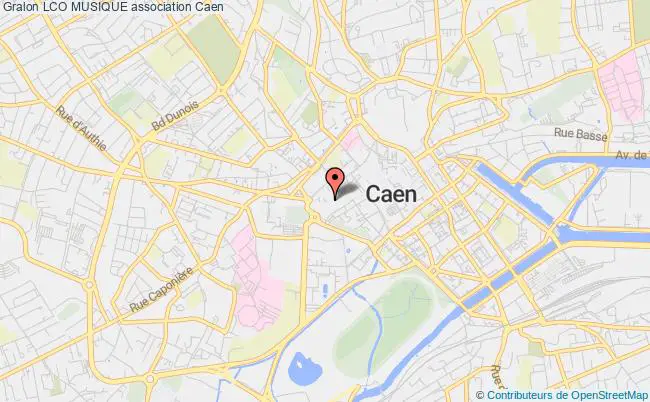 plan association Lco Musique Caen