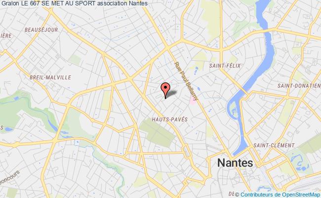 plan association Le 667 Se Met Au Sport Nantes