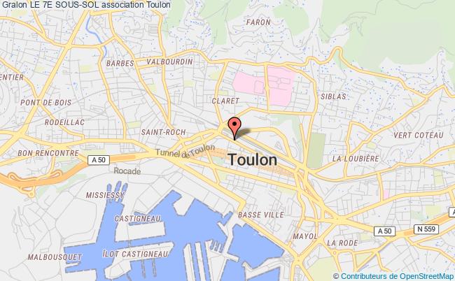 plan association Le 7e Sous-sol Toulon