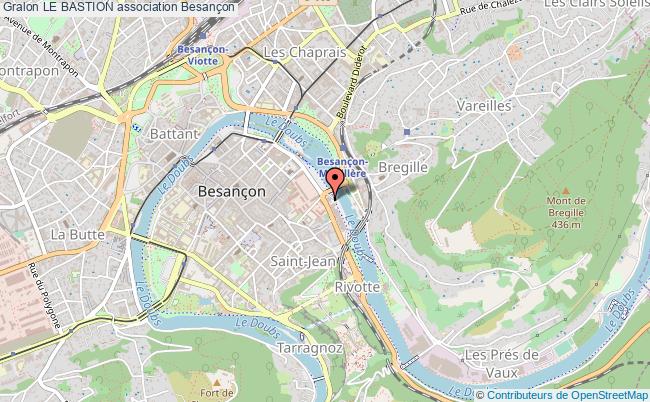 plan association Le Bastion Besançon