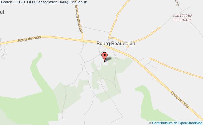 plan association Le B.b. Club Bourg-Beaudouin
