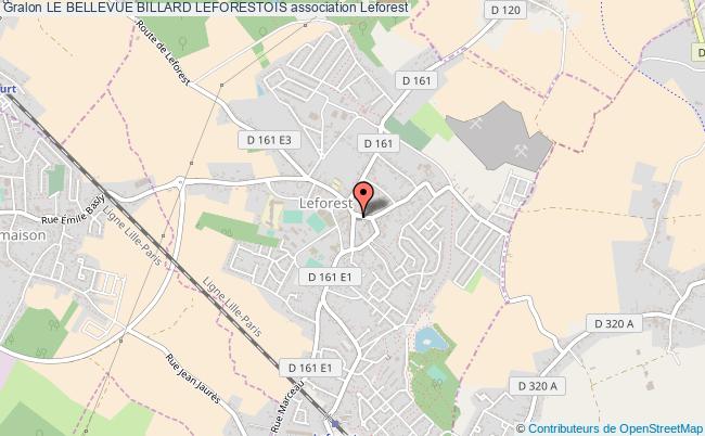 LE BELLEVUE BILLARD LEFORESTOIS