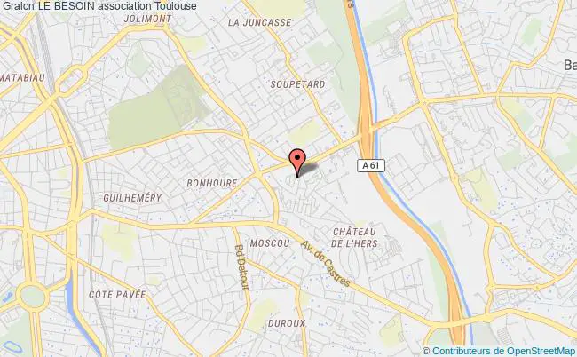 plan association Le Besoin Toulouse