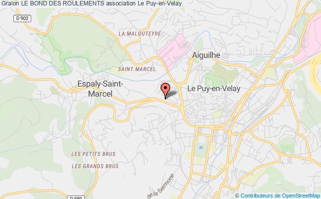 plan association Le Bond Des Roulements Puy-en-Velay