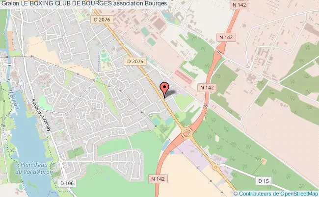 plan association Le Boxing Club De Bourges Bourges