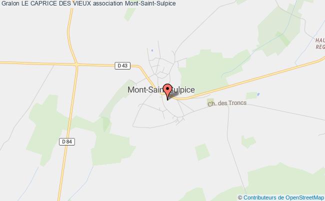 plan association Le Caprice Des Vieux Mont-Saint-Sulpice