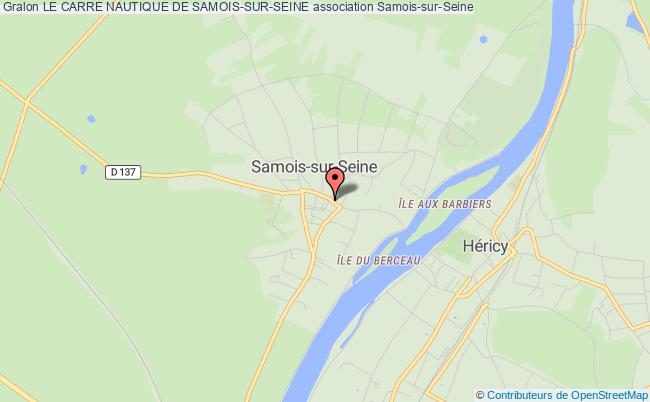 plan association Le Carre Nautique De Samois-sur-seine Samois-sur-Seine
