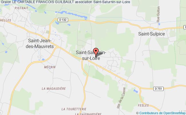 plan association Le Cartable Francois Guilbault Saint-Saturnin-sur-Loire