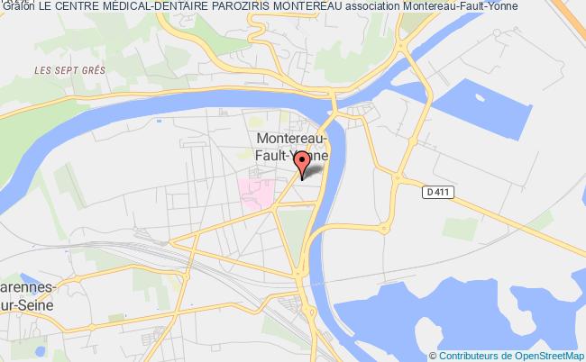 plan association Le Centre MÉdical-dentaire Paroziris Montereau Montereau-Fault-Yonne