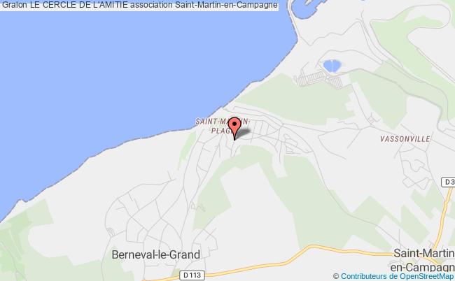 plan association Le Cercle De L'amitie 