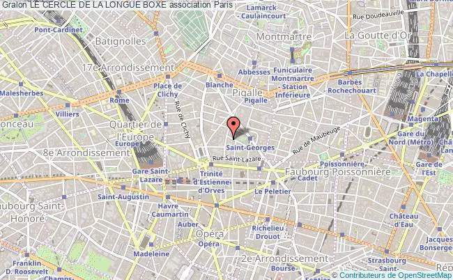 plan association Le Cercle De La Longue Boxe Paris