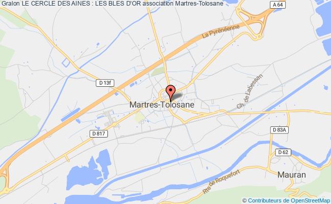 plan association Le Cercle Des Aines : Les Bles D'or Martres-Tolosane