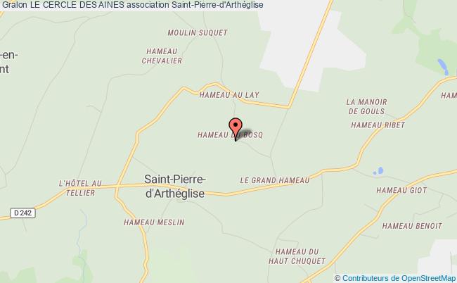 plan association Le Cercle Des Aines Saint-Pierre-d'Arthéglise