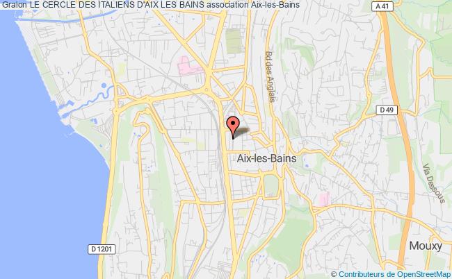 LE CERCLE DES ITALIENS D'AIX LES BAINS