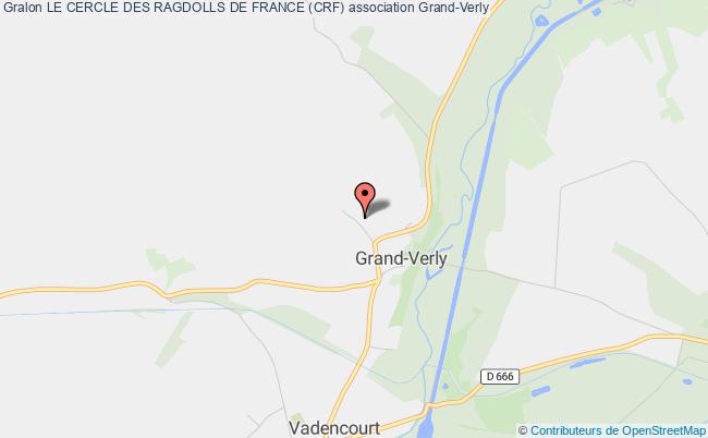 plan association Le Cercle Des Ragdolls De France (crf) Grand-Verly