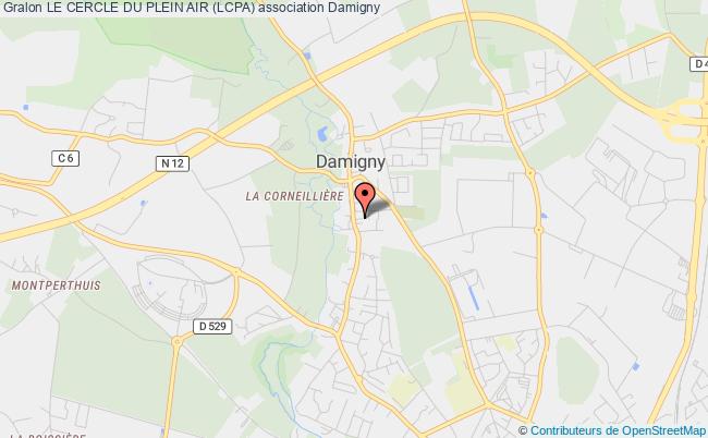 plan association Le Cercle Du Plein Air (lcpa) Damigny