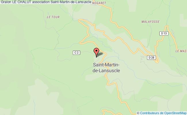 plan association Le Chalut Saint-Martin-de-Lansuscle