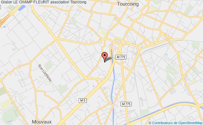 plan association Le Champ Fleurit 