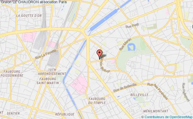 plan association Le Chaudron Paris