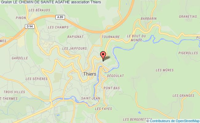 LE CHEMIN DE SAINTE AGATHE