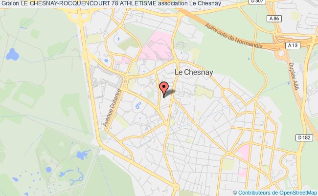 LE CHESNAY-ROCQUENCOURT 78 ATHLETISME