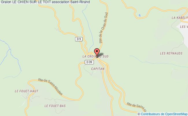 LE CHIEN SUR LE TOIT