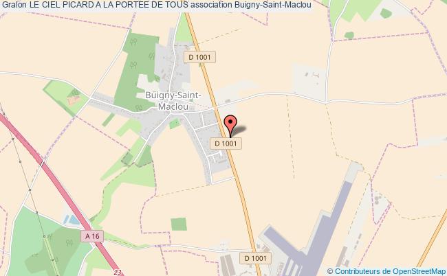 plan association Le Ciel Picard A La Portee De Tous Buigny-Saint-Maclou