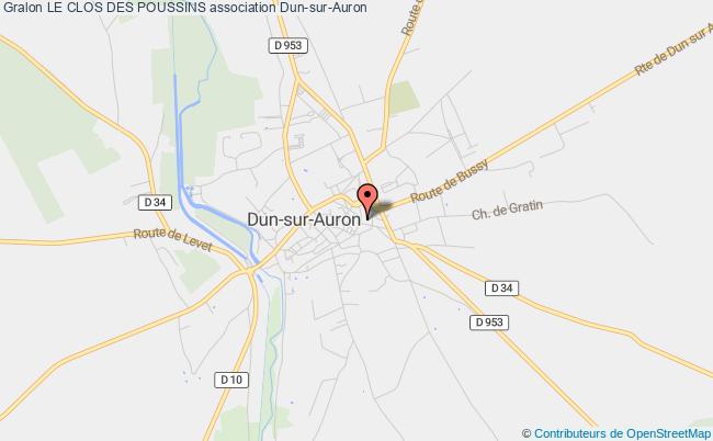 plan association Le Clos Des Poussins Dun-sur-Auron