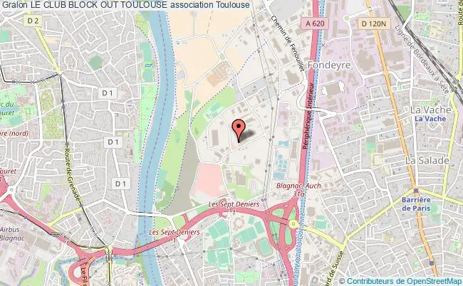 plan association Le Club Block Out Toulouse Toulouse