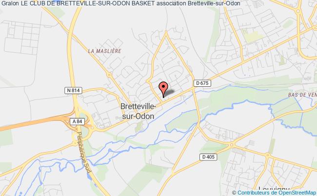 plan association Le Club De Bretteville-sur-odon Basket Bretteville-sur-Odon