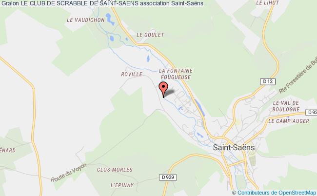 plan association Le Club De Scrabble De Saint-saens Saint-Saëns