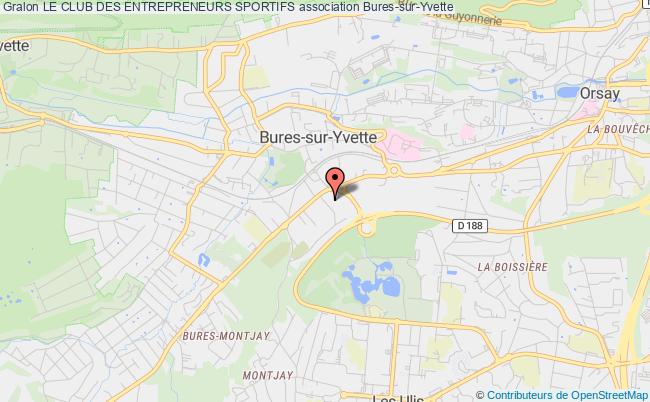 plan association Le Club Des Entrepreneurs Sportifs Bures-sur-Yvette