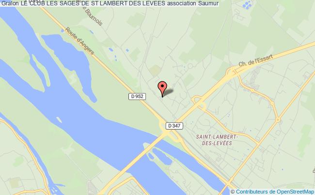 plan association Le Club Les Sages De St Lambert Des Levees Saint-Lambert-des-Levées