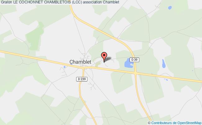 plan association Le Cochonnet Chambletois (lcc) Chamblet