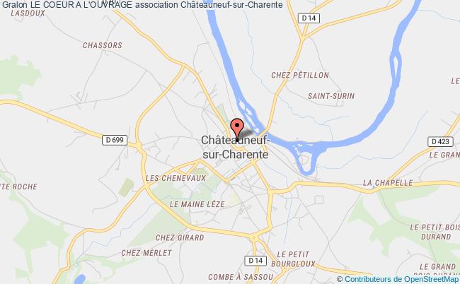 plan association Le Coeur A L'ouvrage Châteauneuf-sur-Charente