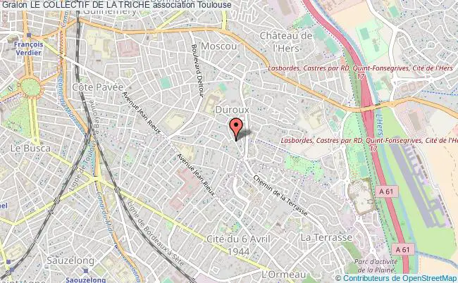 plan association Le Collectif De La Triche Toulouse