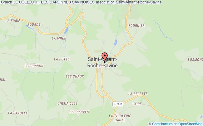 plan association Le Collectif Des Daronnes Savinoises Saint-Amant-Roche-Savine