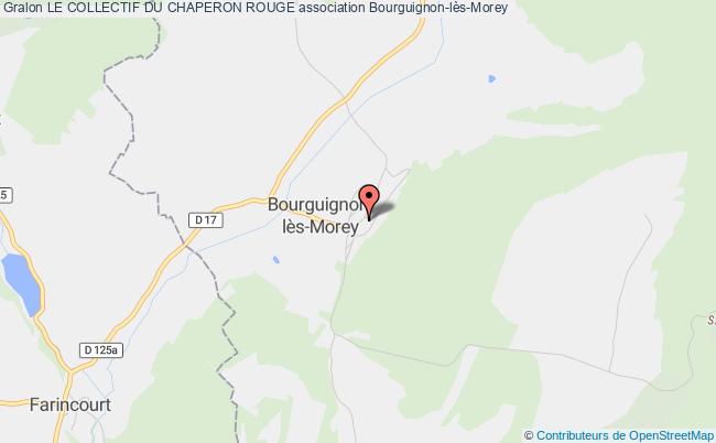 plan association Le Collectif Du Chaperon Rouge Bourguignon-lès-Morey