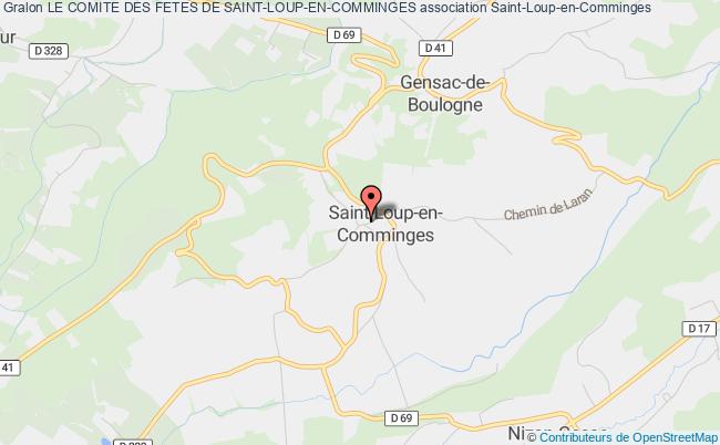 plan association Le Comite Des Fetes De Saint-loup-en-comminges Saint-Loup-en-Comminges