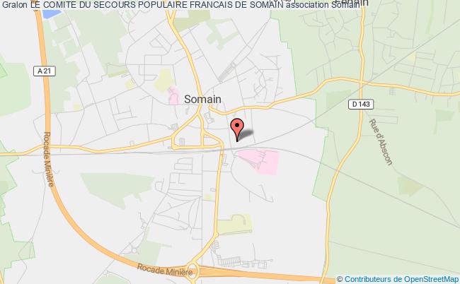 LE COMITE DU SECOURS POPULAIRE FRANCAIS DE SOMAIN