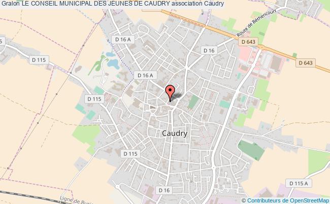 plan association Le Conseil Municipal Des Jeunes De Caudry Caudry