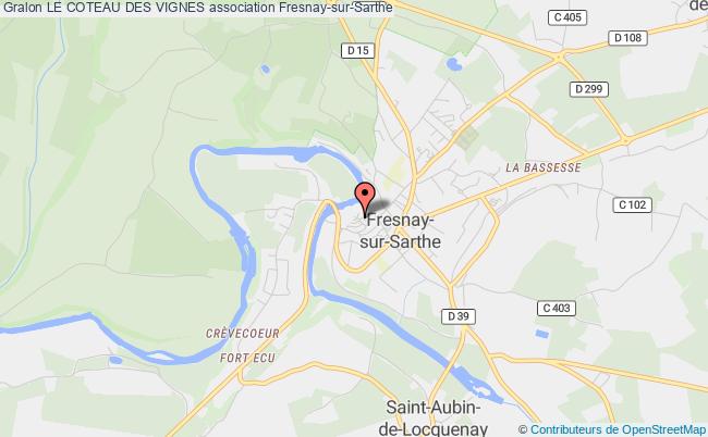 plan association Le Coteau Des Vignes Fresnay-sur-Sarthe