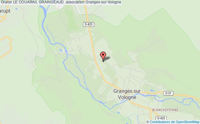 plan association Le Couarail Graingeaud. Granges-sur-Vologne