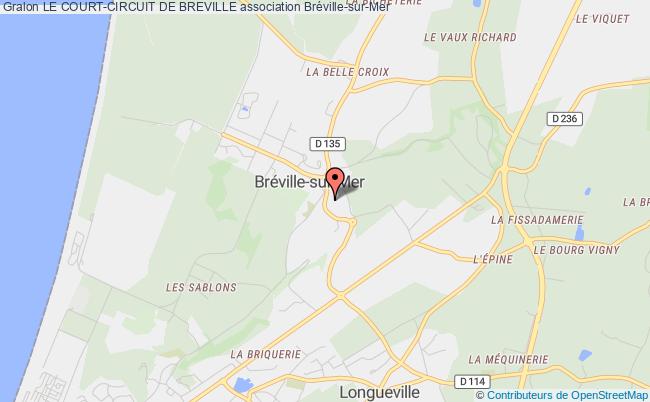 plan association Le Court-circuit De Breville Bréville-sur-Mer