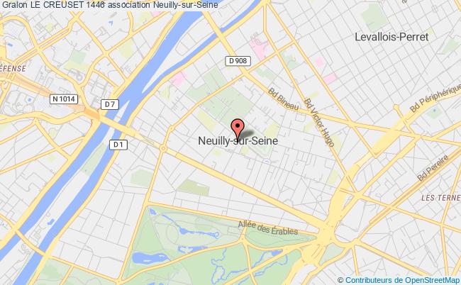 plan association Le Creuset 1446 Neuilly-sur-Seine