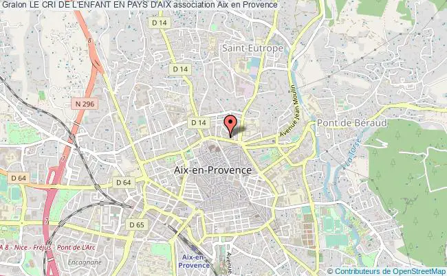plan association Le Cri De L'enfant En Pays D'aix Aix-en-Provence
