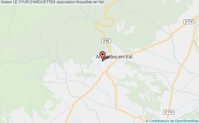 Le c?ur d'arquettes association Développement espace le ruisseau