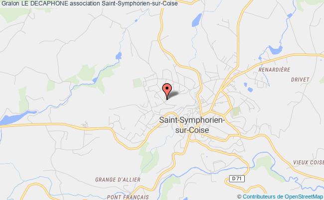plan association Le Decaphone Saint-Symphorien-sur-Coise