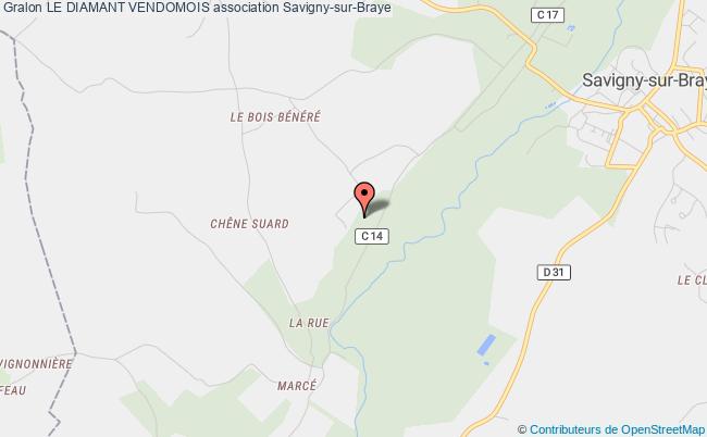 plan association Le Diamant Vendomois Savigny-sur-Braye