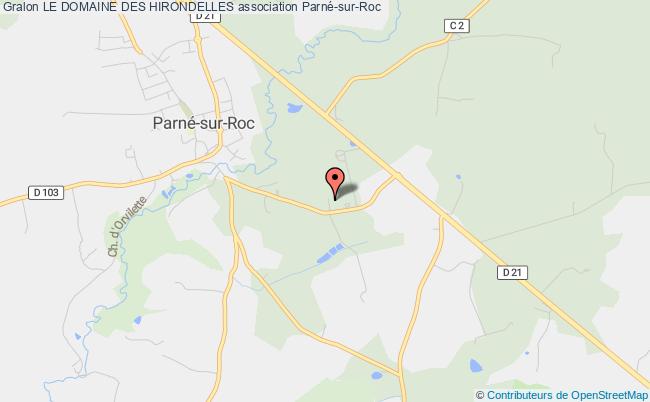 plan association Le Domaine Des Hirondelles Parné-sur-Roc